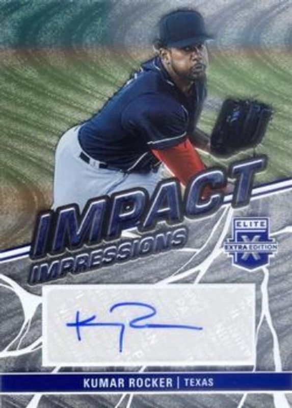 Kumar Rocker 2023 Elite Extra Edition #II-KMR Impact Impressions Signatures RAW