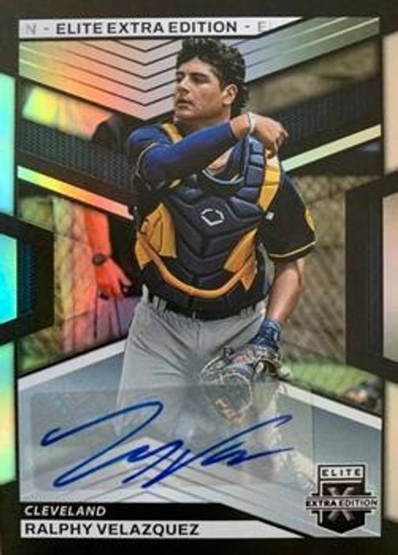 Ralphy Velazquez 2023 Elite Extra Edition #83 Signatures RAW