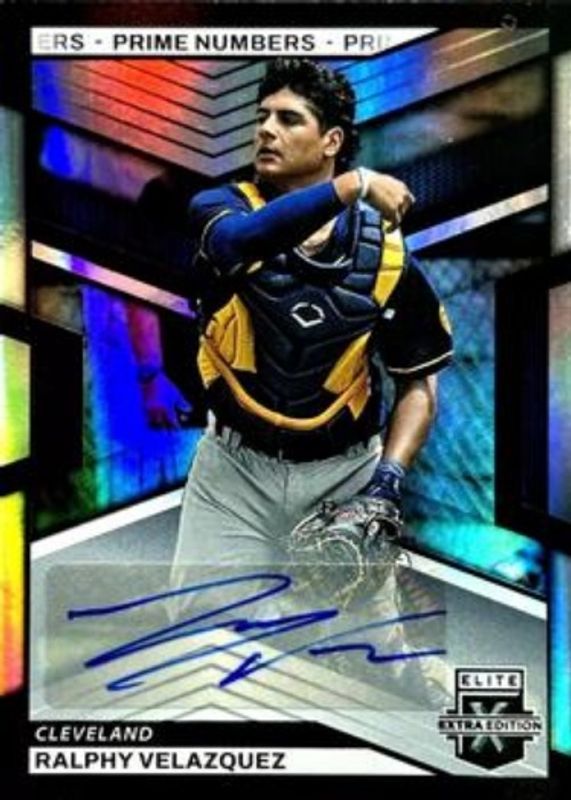 Ralphy Velazquez 2023 Elite Extra Edition #83 Prime Numbers B Signatures /60 RAW