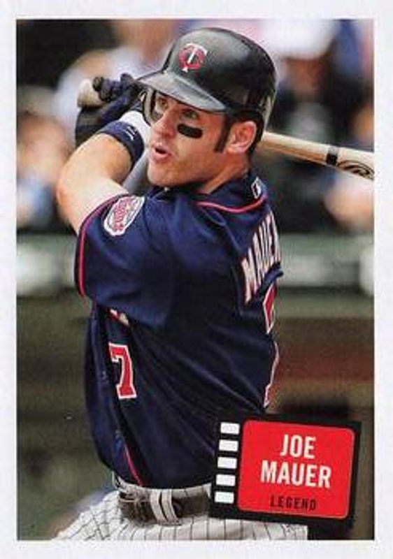 Joe Mauer 2023 Topps Archives #57HS-15 1957 Topps Hit Stars RAW