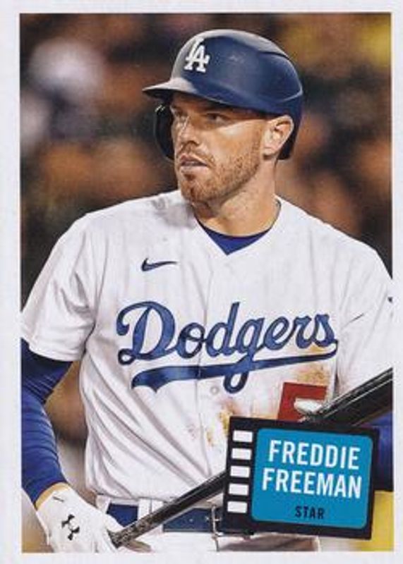 Freddie Freeman 2023 Topps Archives #57HS-12 1957 Topps Hit Stars RAW