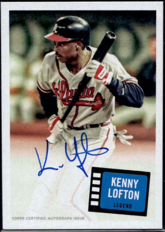 2023 Topps Archives #57HS-KL 1957 Topps Hit Stars Autographs