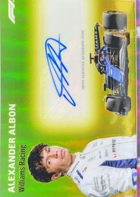 2024 Topps Chrome Formula 1 #1954-ALB 1954 Topps Signatures
