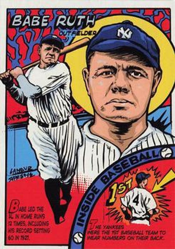 Babe Ruth 2023 Topps Archives #79TC-11 1979 Topps Comics RAW