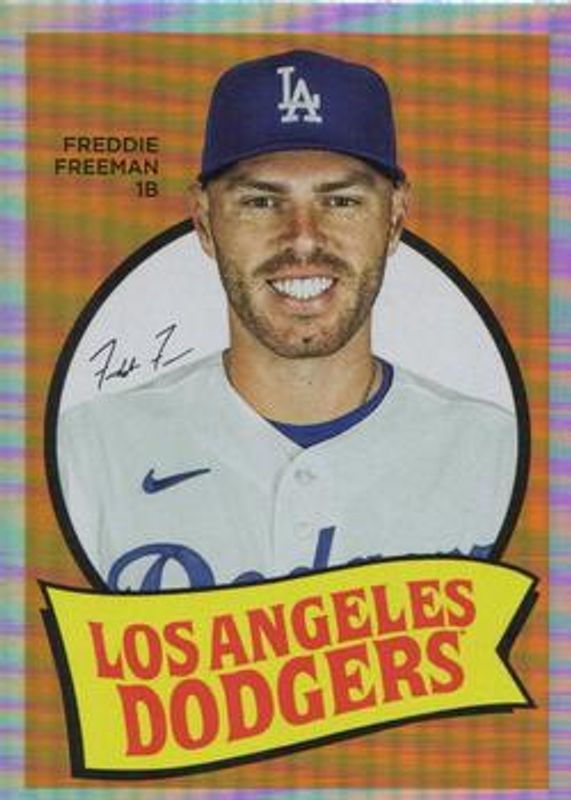 Freddie Freeman 2023 Topps Archives #69T-29 1969 Topps Single Player - Foil RAW