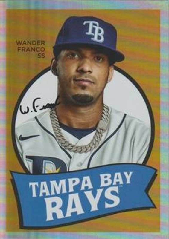 Wander Franco 2023 Topps Archives #69T-54 1969 Topps Single Player - Foil RAW
