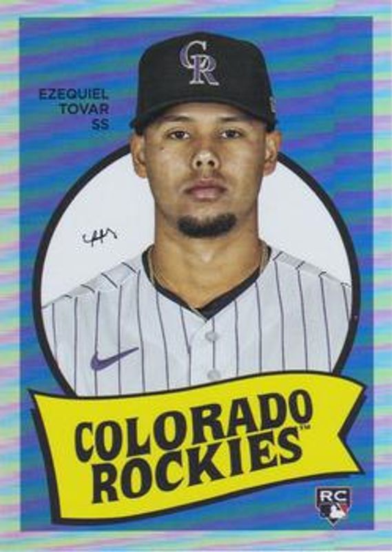Ezequiel Tovar 2023 Topps Archives #69T-20 1969 Topps Single Player - Foil Rookie RAW
