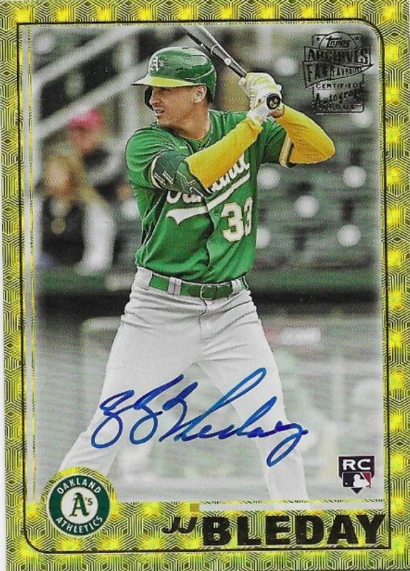 2023 Topps Archives #01FF-JB Fan Favorites Autographs - Foilfractor /1