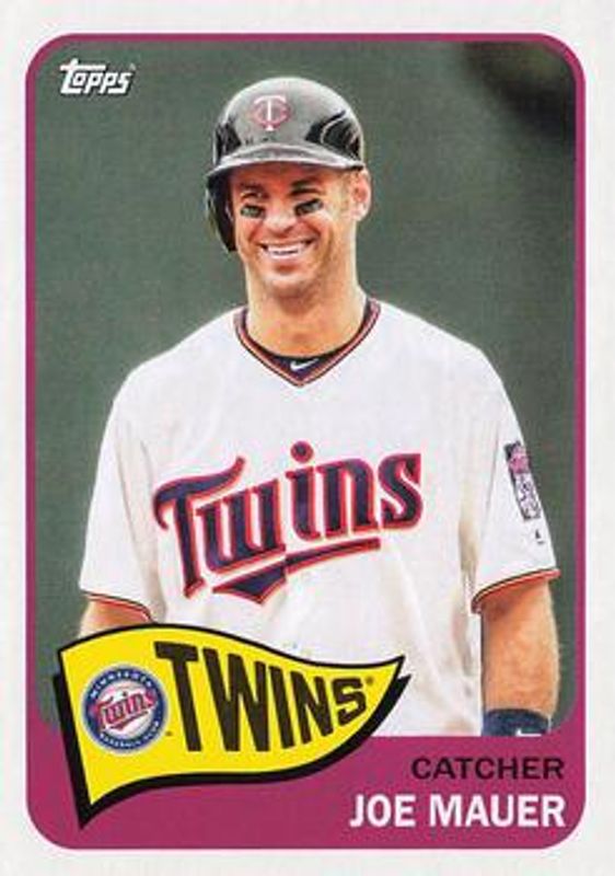 Joe Mauer 2023 Topps Archives #162 Base RAW
