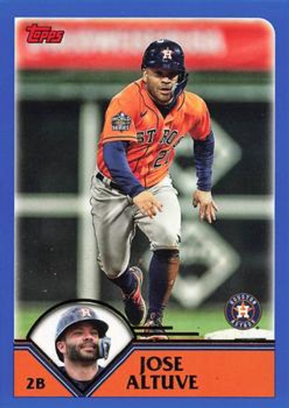 Jose Altuve 2023 Topps Archives #271 Base RAW