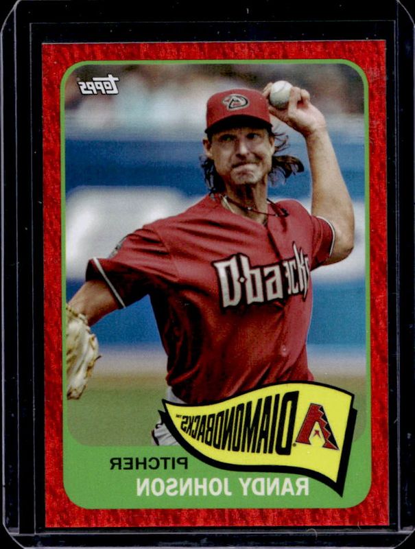 Randy Johnson 2023 Topps Archives #179b Red Hot Foil /50 RAW