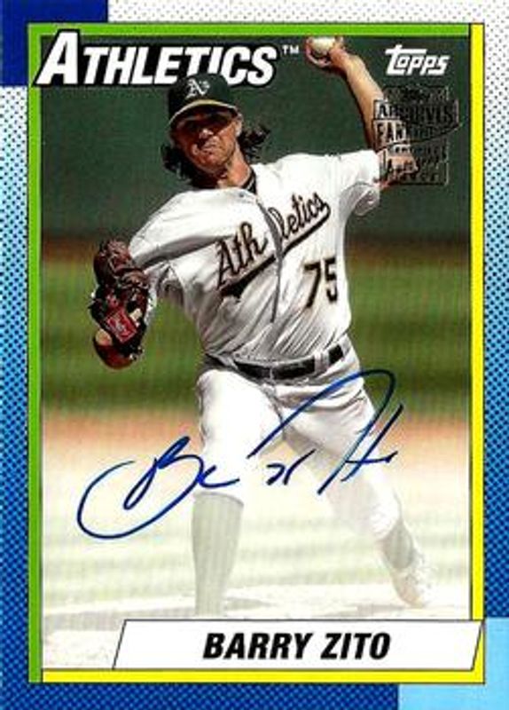 2023 Topps Archives #90FF-BZ Fan Favorites Autographs