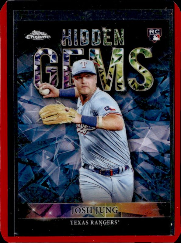 Josh Jung 2023 Topps Archives #HG-50 Chrome Hidden Gems Rookie RAW