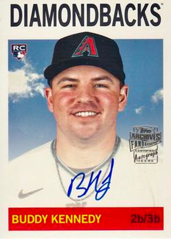 2023 Topps Archives #64FF-BK Fan Favorites Autographs