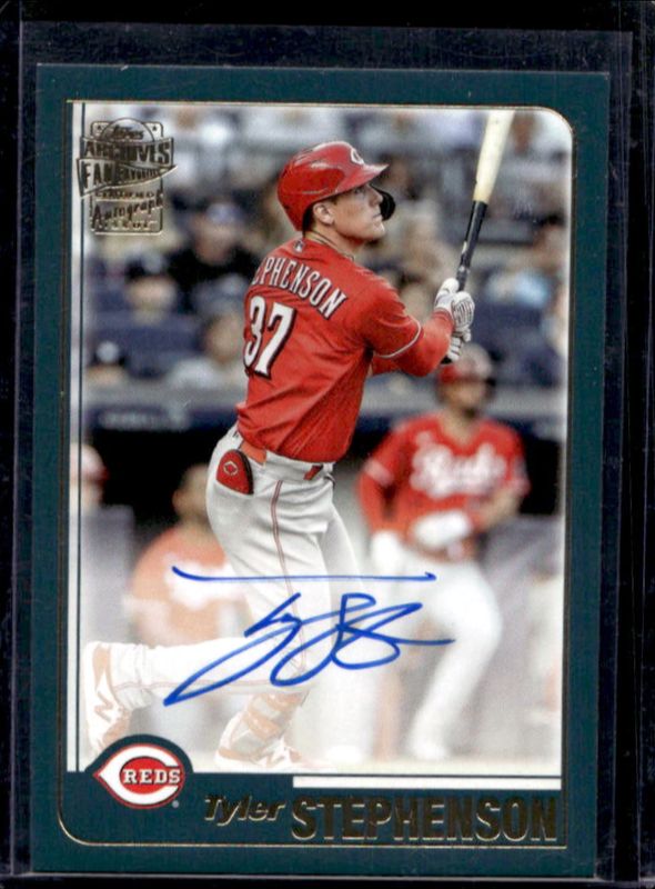 2023 Topps Archives #01FF-TS Fan Favorites Autographs