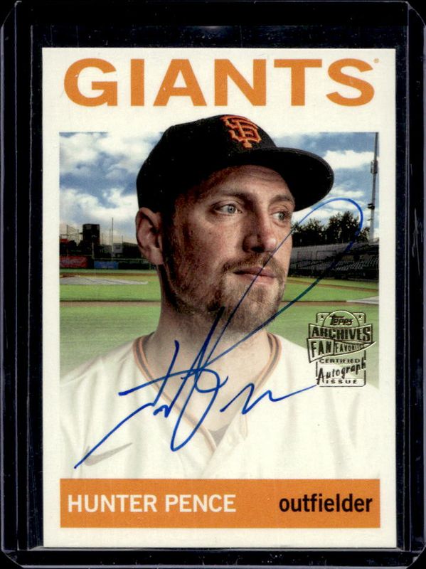 2023 Topps Archives #64FF-HP Fan Favorites Autographs