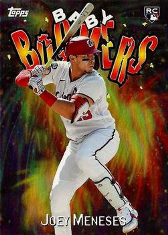Joey Meneses 2023 Topps Archives #98BB-12 1998 Topps Baby Boomers Rookie RAW