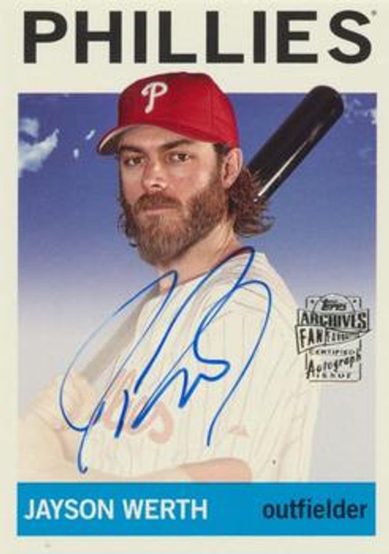 2023 Topps Archives #64FF-JW Fan Favorites Autographs