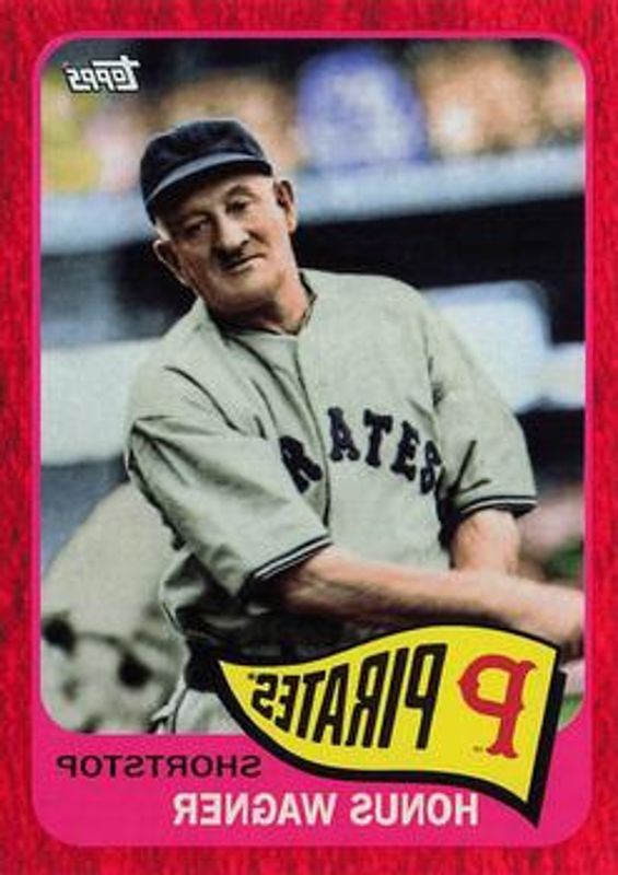 Honus Wagner 2023 Topps Archives #135b Red Hot Foil /50 RAW