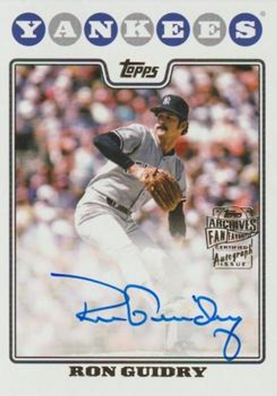 2023 Topps Archives #08FF-RG Fan Favorites Autographs