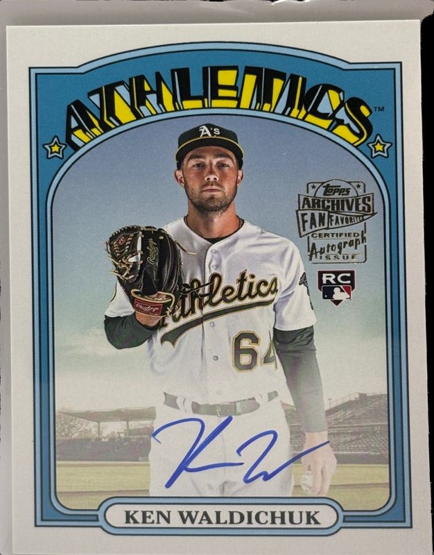 2023 Topps Archives #72FF-KW Fan Favorites Autographs