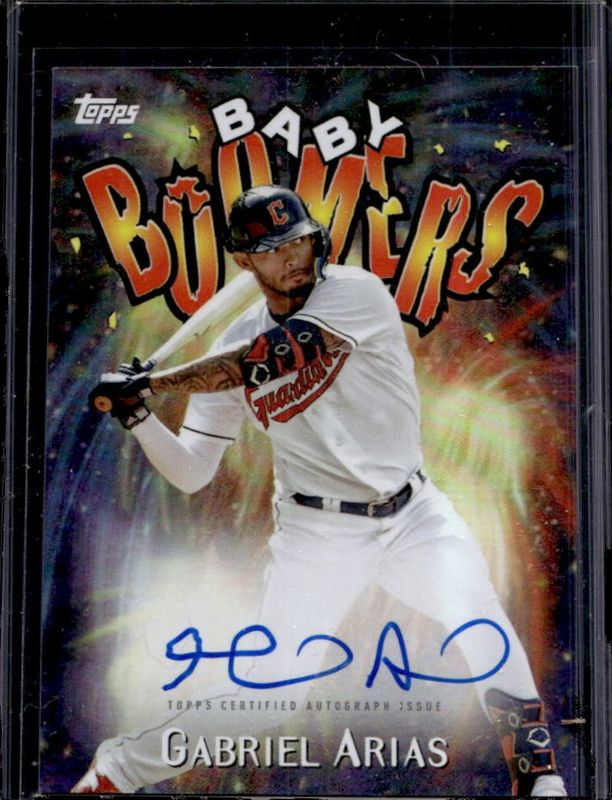 Gabriel Arias 2023 Topps Archives #98BB-GA 1998 Topps Baby Boomers Autographs RAW