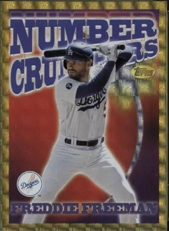 Freddie Freeman 2023 Topps Archives #SB-2 1997 Topps Season's Best - Foilfractor /1 RAW