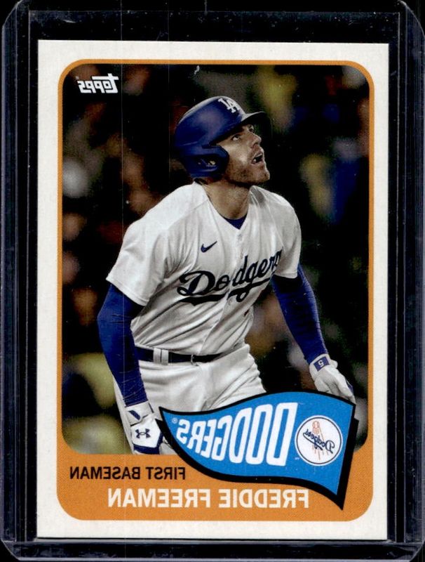 Freddie Freeman 2023 Topps Archives #105b Base RAW