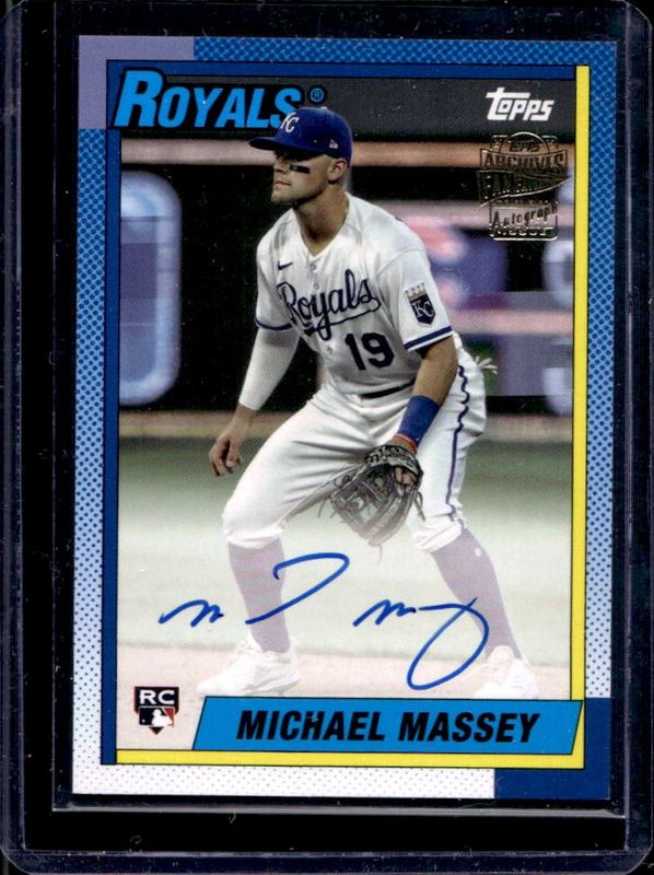 2023 Topps Archives #90FF-MM Fan Favorites Autographs