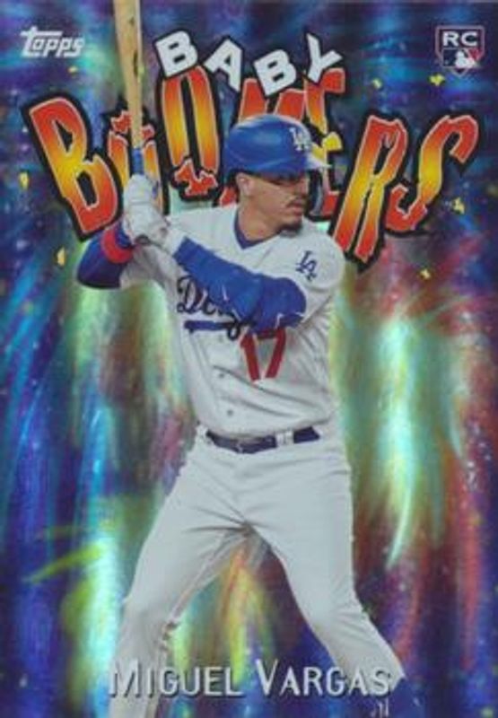 Miguel Vargas 2023 Topps Archives #98BB-15 1998 Topps Baby Boomers Rookie RAW