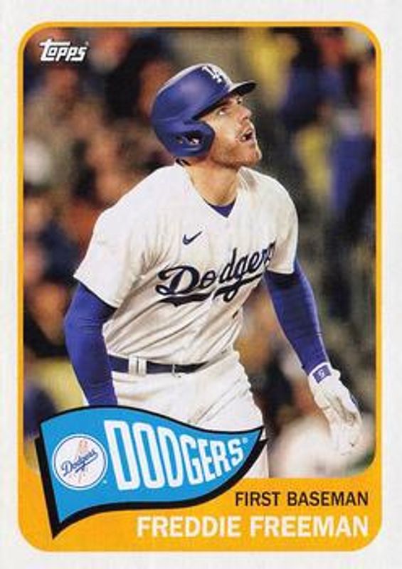 Freddie Freeman 2023 Topps Archives #105 Base RAW