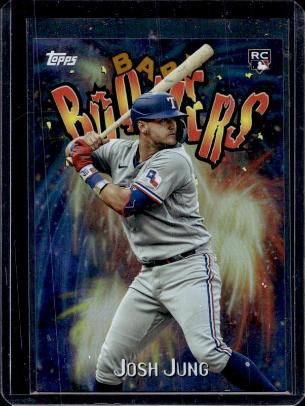 Josh Jung 2023 Topps Archives #98BB-5 1998 Topps Baby Boomers - Gold Foil /50 Rookie RAW