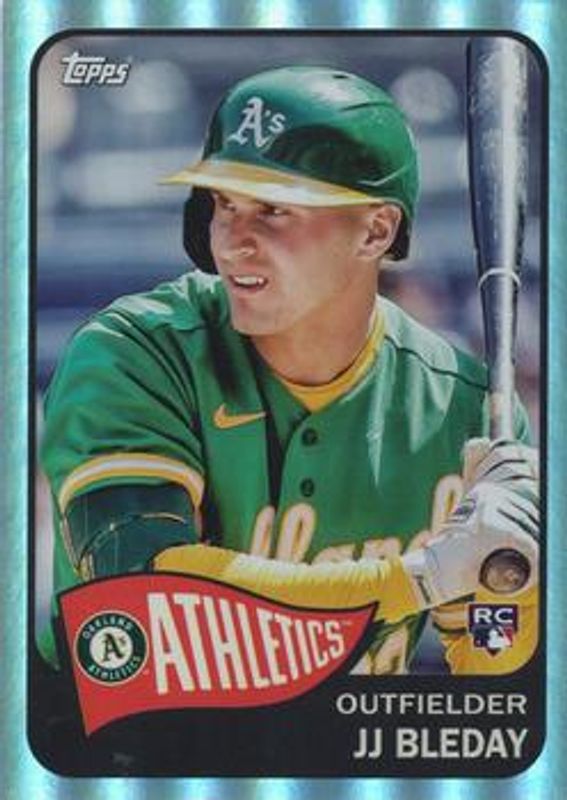 JJ Bleday 2023 Topps Archives #153 Rainbow Foil /199 Rookie RAW