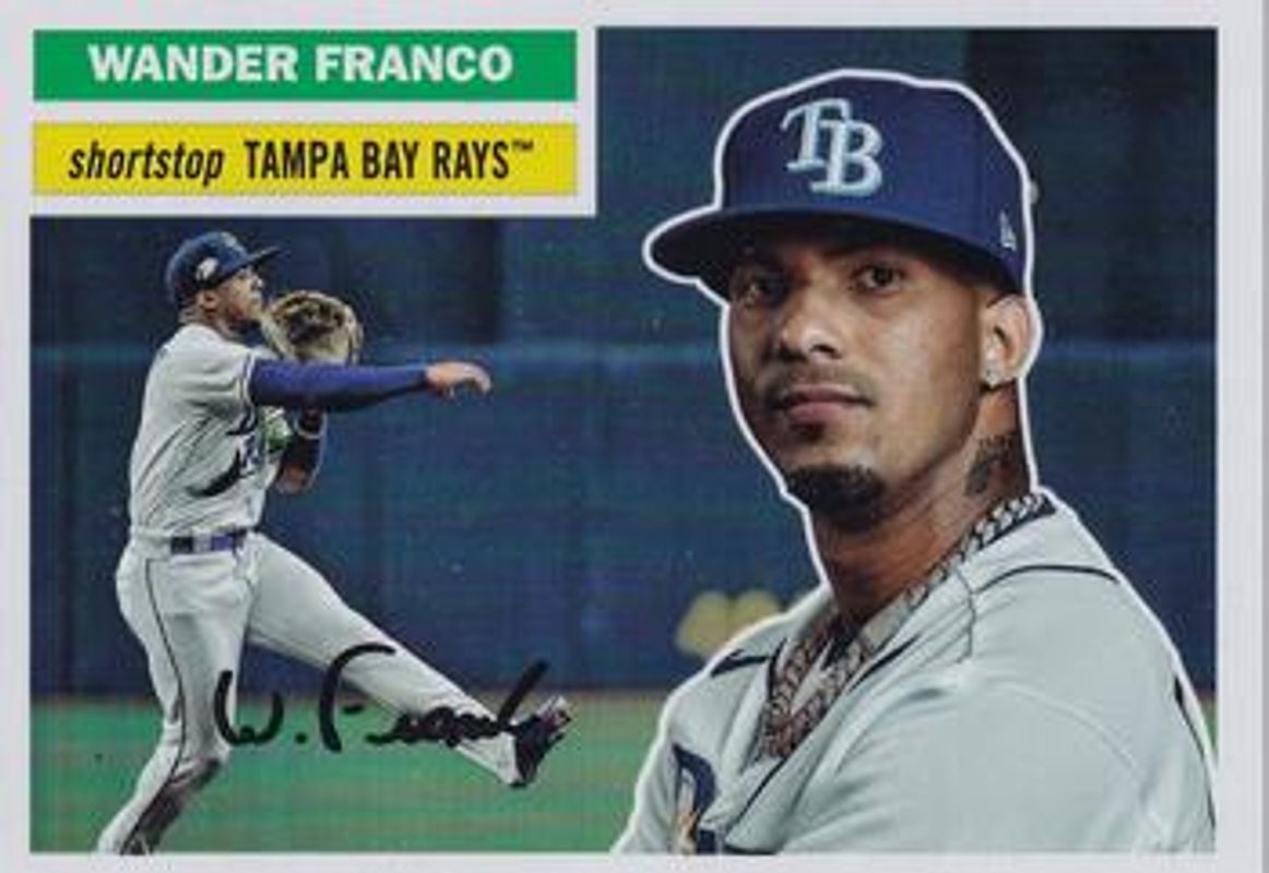 Wander Franco 2023 Topps Archives #21 Rainbow Foil /199 RAW