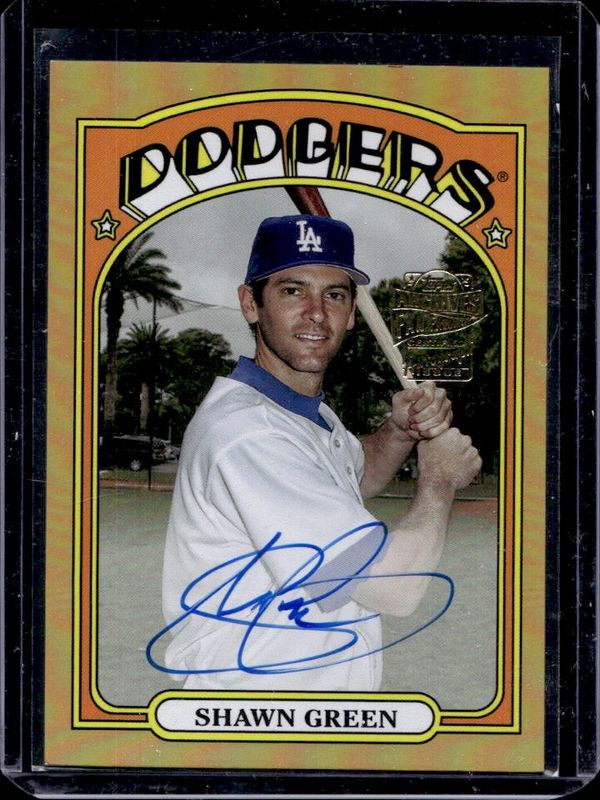 2023 Topps Archives #72FF-SG Fan Favorites Autographs - Gold Foil /50