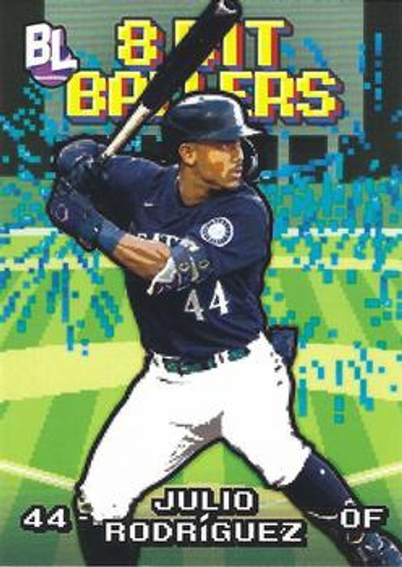 Julio Rodriguez 2023 Topps Big League #8B-15 8 Bit Ballers RAW