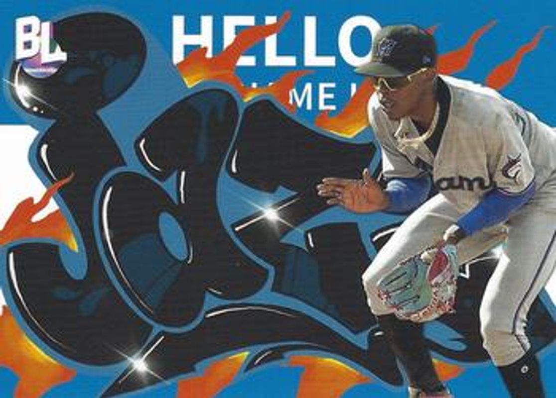 Jazz Chisholm Jr. 2023 Topps Big League #RC-10 Roll Call Wildstyle Edition RAW
