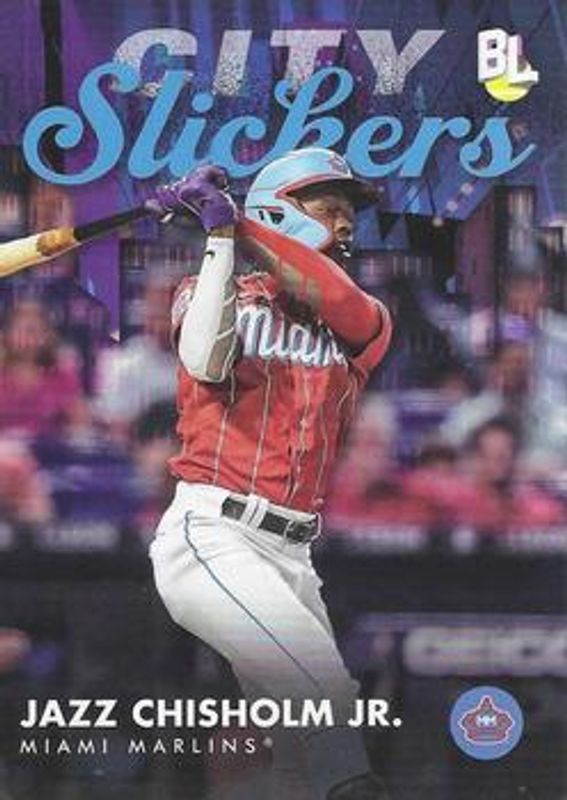 Jazz Chisholm Jr. 2023 Topps Big League #CS-15 City Slickers RAW