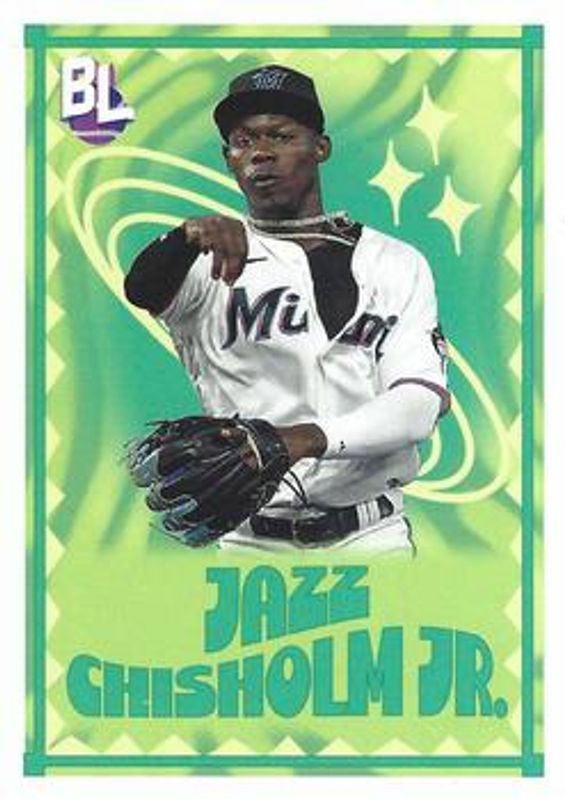 Jazz Chisholm Jr. 2023 Topps Big League #BL-8 Big Leaguers RAW