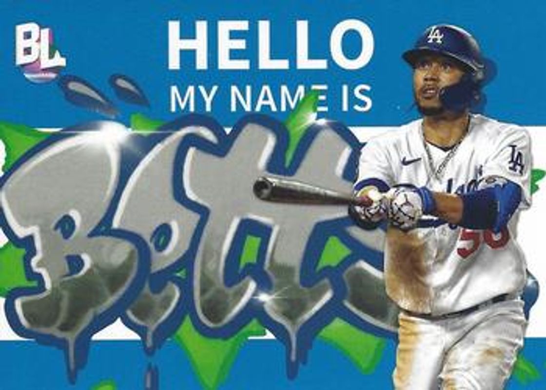 Mookie Betts 2023 Topps Big League #RC-1 Roll Call Wildstyle Edition RAW