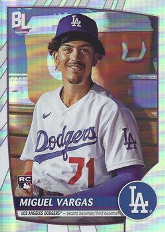Miguel Vargas 2023 Topps Big League #202 Base Rookie RAW