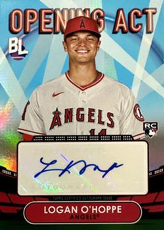 Logan O'Hoppe Baseball Cards Price Guide - Sports Card Investor