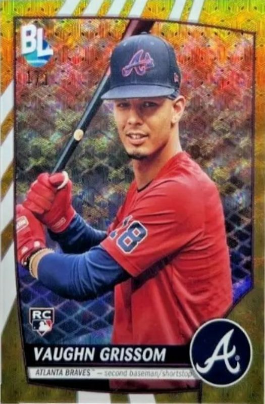Vaughn Grissom 2023 Topps Big League #255 FoilFractor /1 Rookie RAW