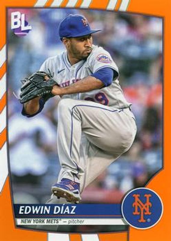 2023 Topps Big League #195 Electric Orange