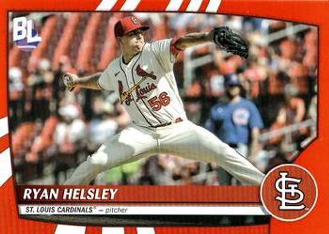 2023 Topps Big League #196 Electric Orange