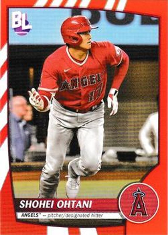 Shohei Ohtani 2023 Topps Big League #200 Electric Orange RAW