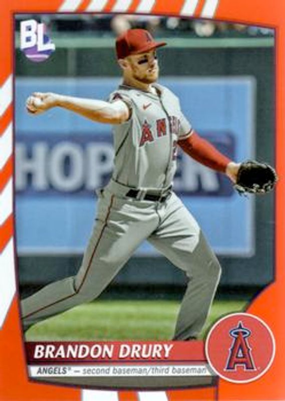 2023 Topps Big League #170 Electric Orange