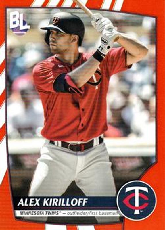 Alex Kirilloff 2023 Topps Big League #53 Electric Orange RAW