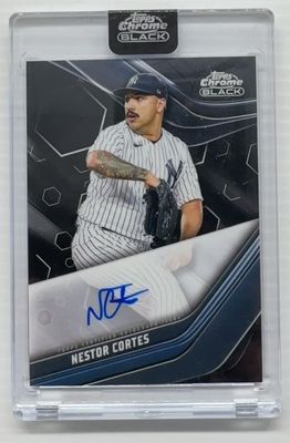 2023 Topps Chrome Black #CBA-NC Autographs