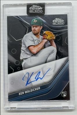 2023 Topps Chrome Black #CBA-KW Autographs
